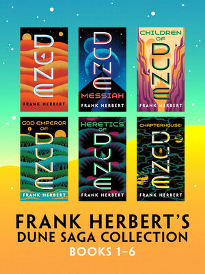 cover image of Frank Herbert's Dune Saga Collection, Books 1–6